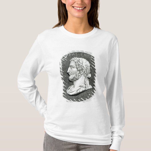 T-shirt Portrait de Constantine le grand (Devant)