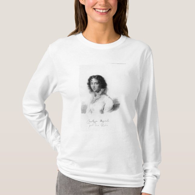 T-shirt Portrait de Constanze Mozart 1828 (Devant)