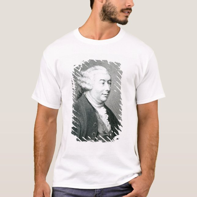 T-shirt Portrait de David Hume (Devant)