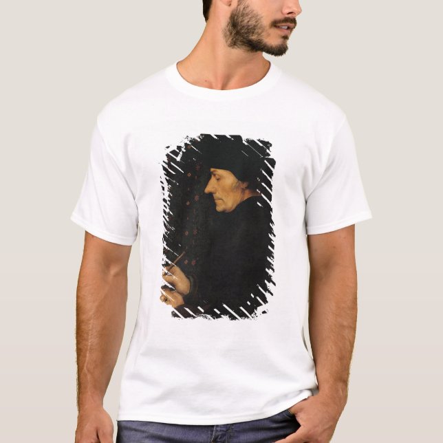 T-shirt Portrait de Desiderius Erasmus (Devant)
