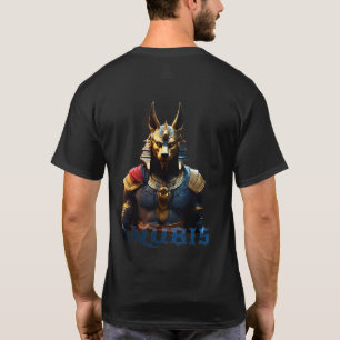 T-shirt Portrait de dieu Anubis, style art nft