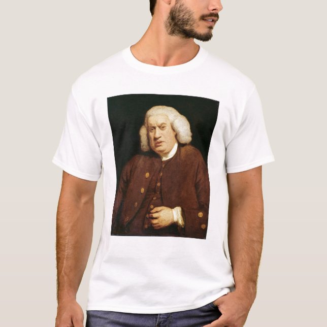 T-shirt Portrait de Dr. Samuel Johnson (Devant)