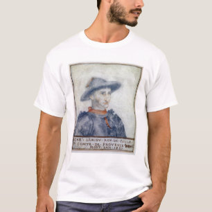 T-shirt Portrait de duc de Rene I de l'Anjou