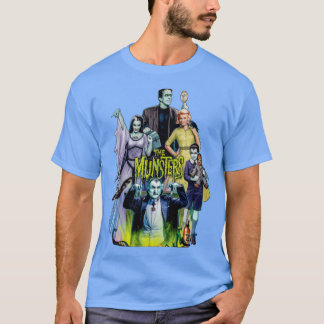 T-shirt PORTRAIT DE FAMILLE DES MUNSTERS amis