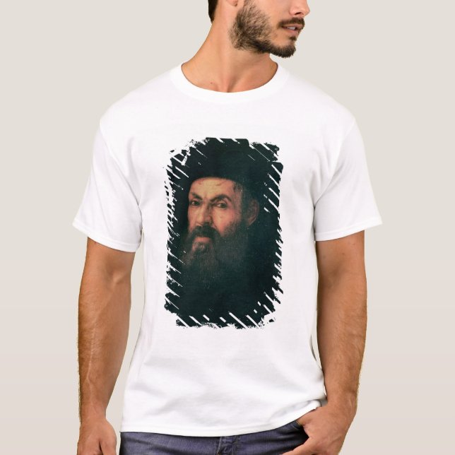 T-shirt Portrait de Ferdinand Magellan (Devant)