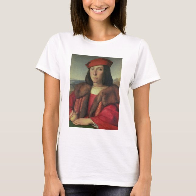 T-shirt Portrait de Francesco della Rovere, duc d'Urbino (Devant)