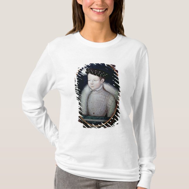 T-shirt Portrait de Francis II comme dauphin de la France (Devant)