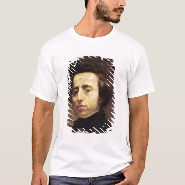 T-shirt Portrait de Frederic Chopin 2 (Devant)