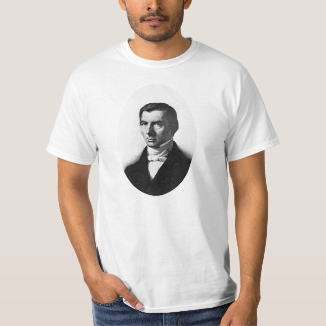 T-shirt Portrait de Frederic libéral classique Bastiat (Devant)