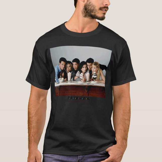 T-shirt Portrait de Friends Milkshake (Devant)