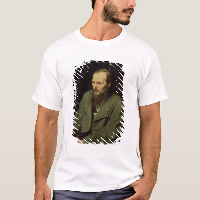 T-shirt Portrait de Fyodor Dostoyevsky 1872 (Devant)