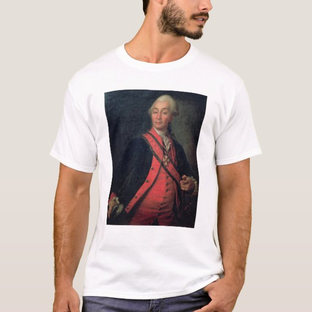 T-shirt Portrait de général de grade supérieur de maréchal (Devant)