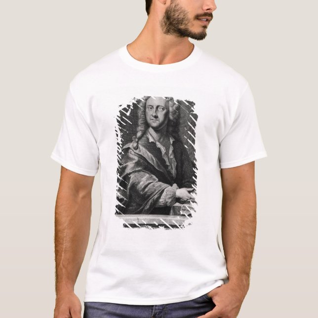 T-shirt Portrait de Georg Philipp Telemann (Devant)