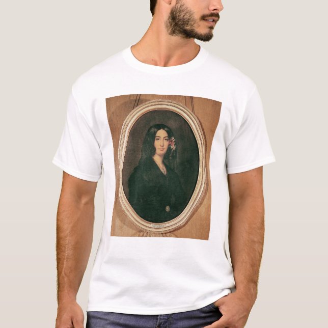 T-shirt Portrait de George Sand (Devant)