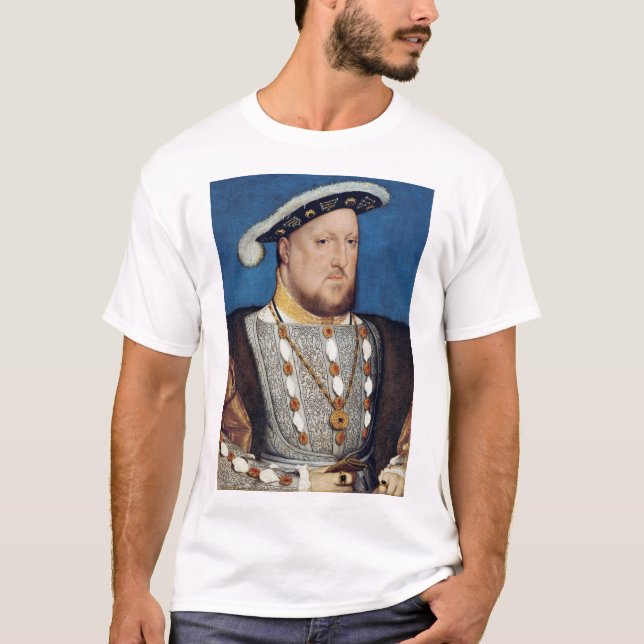 T-shirt Portrait de Henri VIII d'Angleterre, Holbein (Devant)