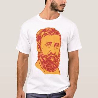 T-shirt Portrait de Henry David Thoreau