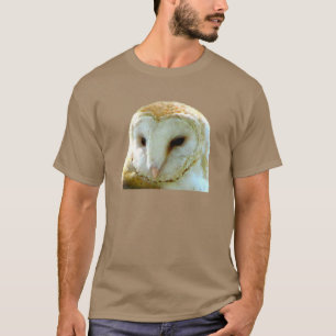 T-shirt Portrait de hibou de grange