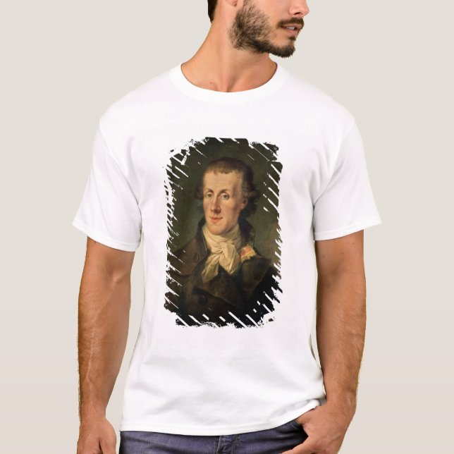 T-shirt Portrait de Jacques Pierre Brissot (Devant)
