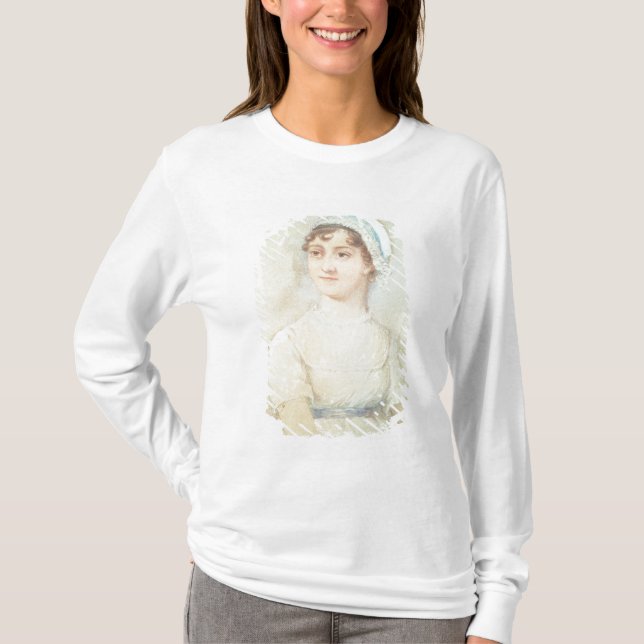 T-shirt Portrait de Jane Austen (Devant)