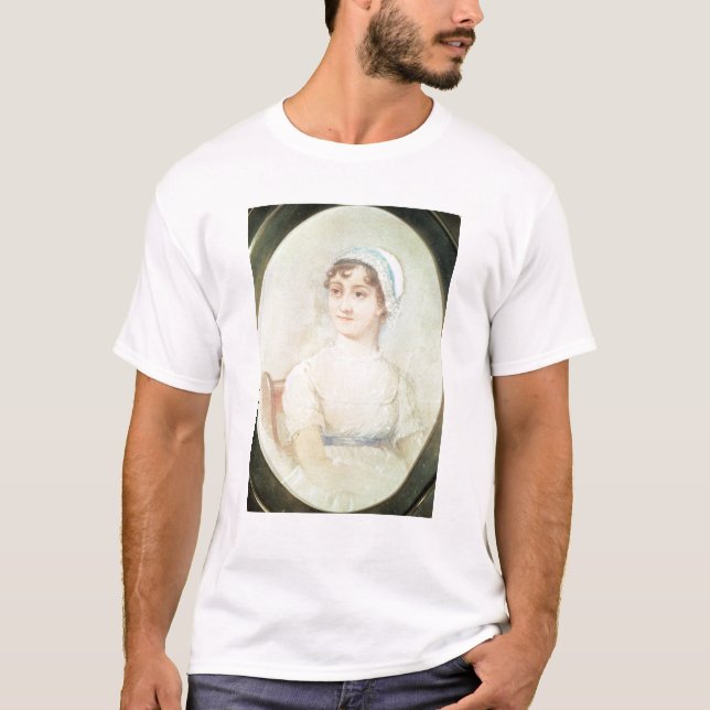 T-shirt Portrait de Jane Austen (Devant)
