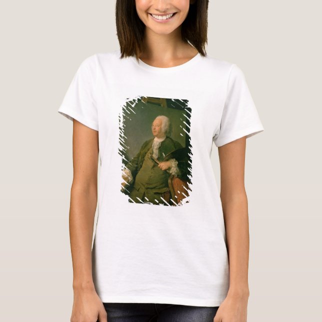 T-shirt Portrait de Jean-Baptiste Oudry (1686-1755) c.1753 (Devant)