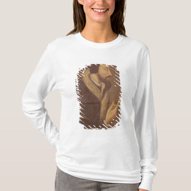 T-shirt Portrait de Jean Calvin (Devant)