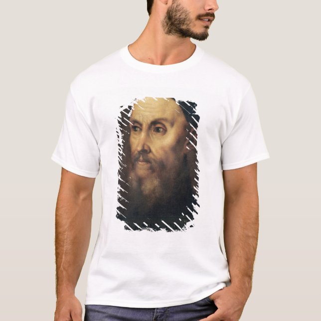 T-shirt Portrait de Jean Calvin (Devant)