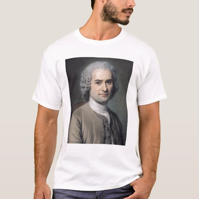 T-shirt Portrait de Jean-jacques Rousseau (Devant)