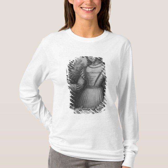 T-shirt Portrait de Jeanne d'Arc (Devant)