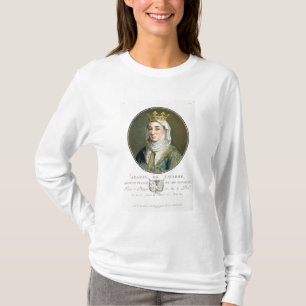 T-shirt Portrait de Jeanne De la Navarre (1271-1304), 1788