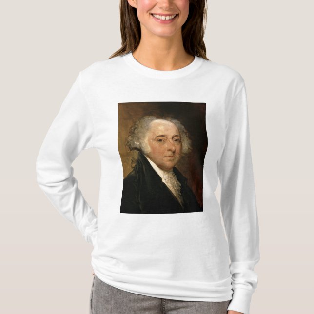 T-shirt Portrait de John Adams (Devant)