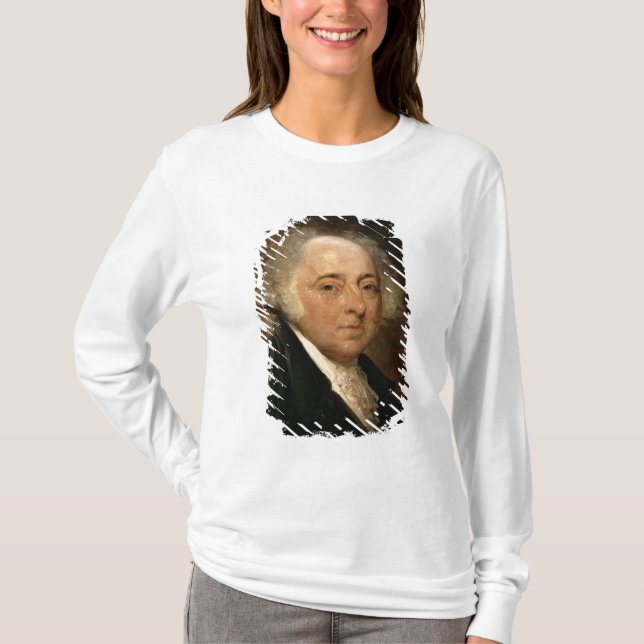 T-shirt Portrait de John Adams (Devant)