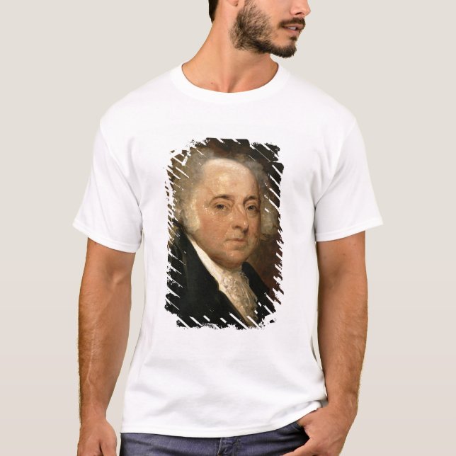 T-shirt Portrait de John Adams (Devant)