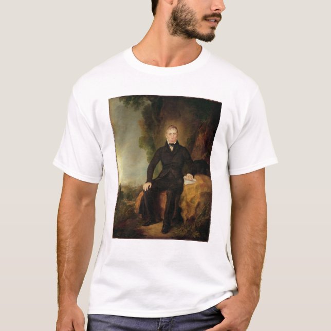 T-shirt Portrait de John Loudon McAdam (Devant)