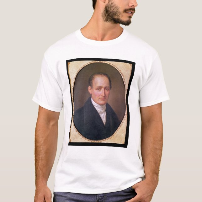 T-shirt Portrait de Joseph Nicephore Niepce 1854 (Devant)