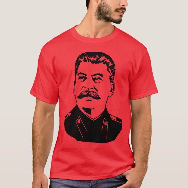 T-shirt Portrait de Joseph Staline (Devant)