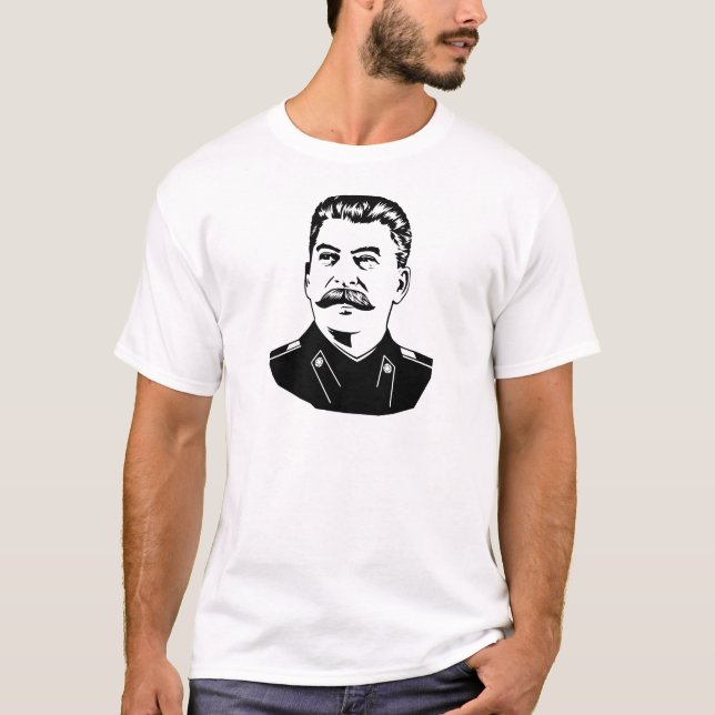T-shirt Portrait de Joseph Staline (Devant)