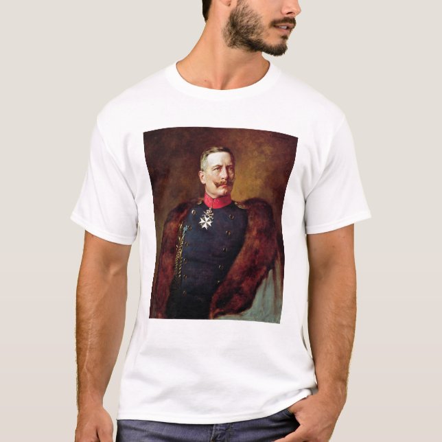 T-shirt Portrait de Kaiser Wilhelm Ii (Devant)