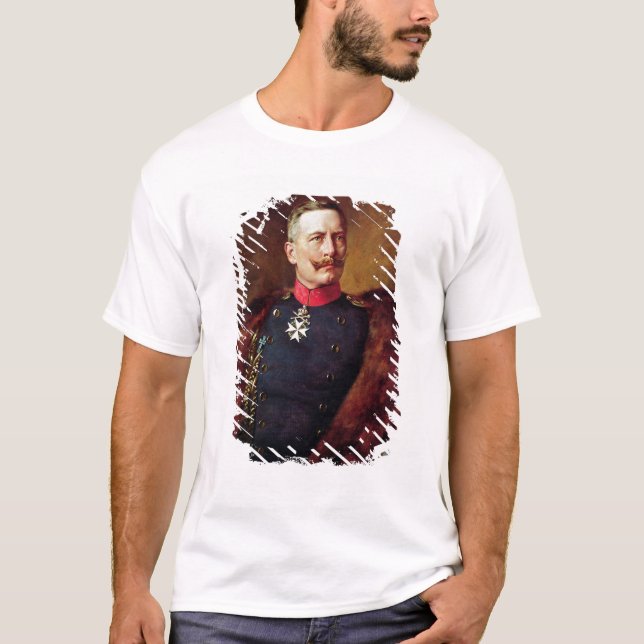 T-shirt Portrait de Kaiser Wilhelm Ii (Devant)