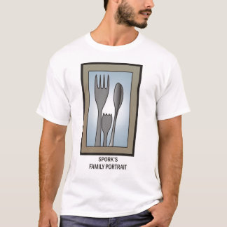 T-shirt Portrait de la famille de Spork