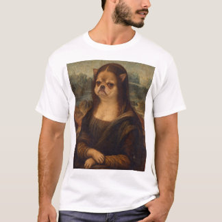 T-shirt Portrait de la Renaissance de Mona Lisa Chihuahua