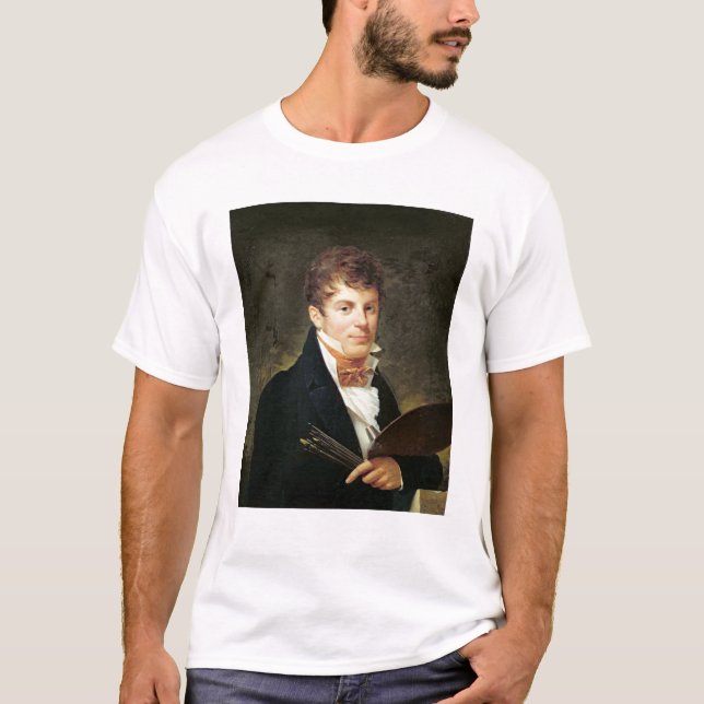 T-shirt Portrait de Lancelot Theodore Turpin de Crisse (Devant)