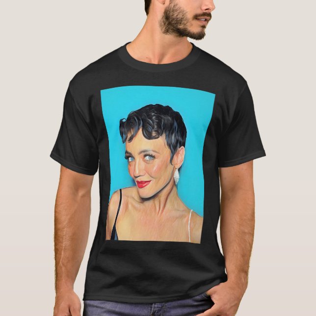 T-shirt portrait de Lauren Oakley (Devant)