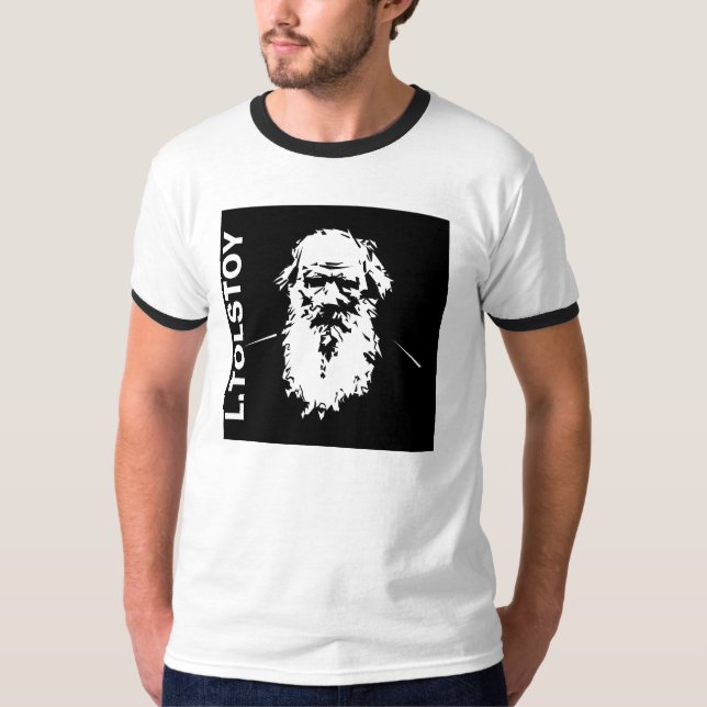 T-shirt Portrait de Léon Tolstoï (Devant)