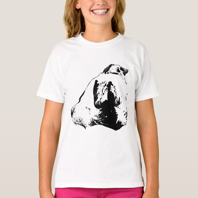 T-shirt Portrait de l'esprit ciblé (Devant)