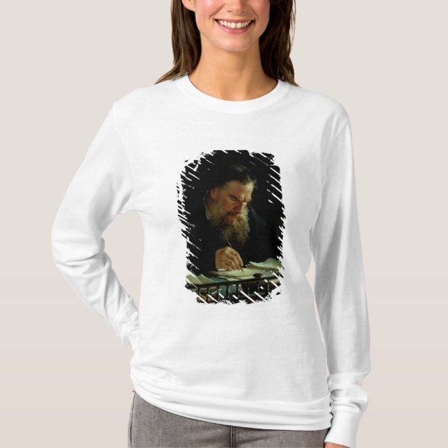 T-shirt Portrait de Lev Tolstoy (Devant)
