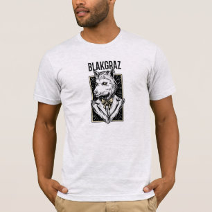 T-shirt Portrait de loup-garou Blakgraz