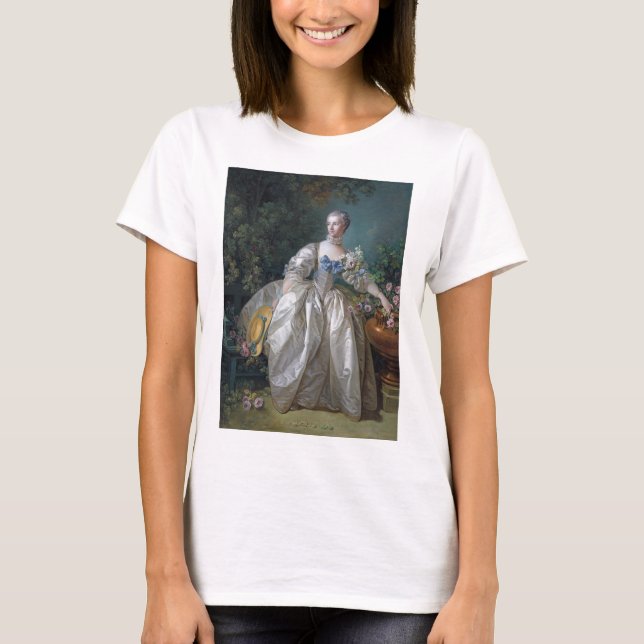 T-shirt Portrait de Madame Bergeret, Boucher (Devant)