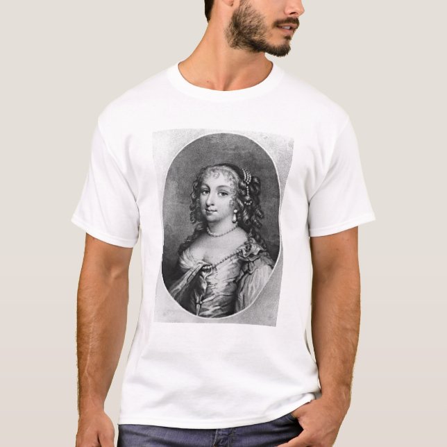 T-shirt Portrait de Madame Denham (Devant)