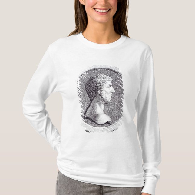 T-shirt Portrait de Marcus Aurelius (Devant)